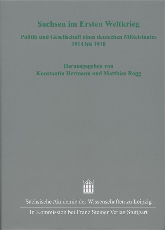 Produktbild: Sachsen im Ersten Weltkrieg
