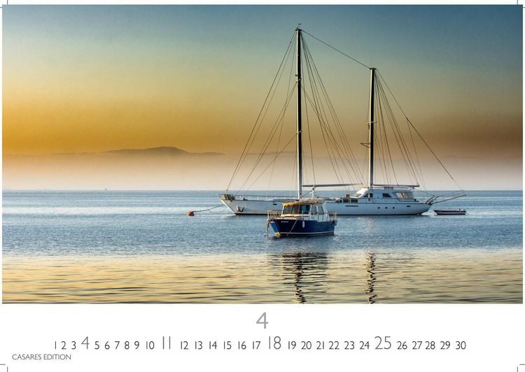Produktbild: Segeln Kalender 2027 &ndash; Wandkalender | Fotokalender | Segelkalender Kalender f&uuml;r Segelliebhaber, Sportkalender 35x50cm