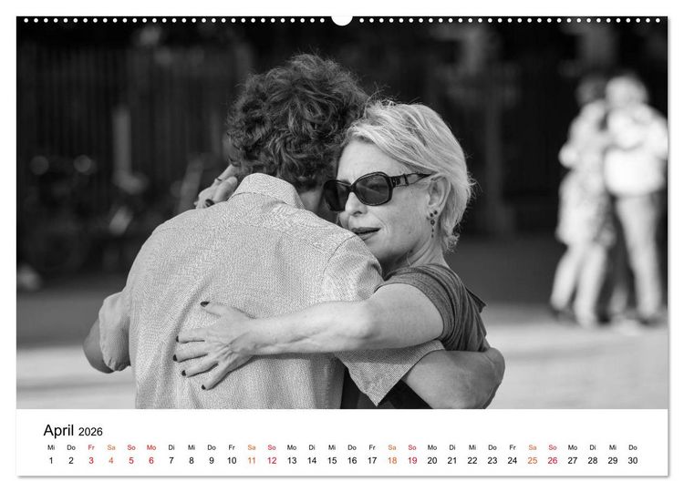 Produktbild: Tango Argentino - Paare beim Tanz auf &ouml;ffentlichen Pl&auml;tzen (Wandkalender 2026 DIN A2 quer), CALVENDO Monatskalender