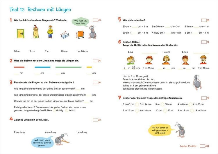 Produktbild: Fit f&uuml;r Mathe 2. Klasse. Mein Testheft