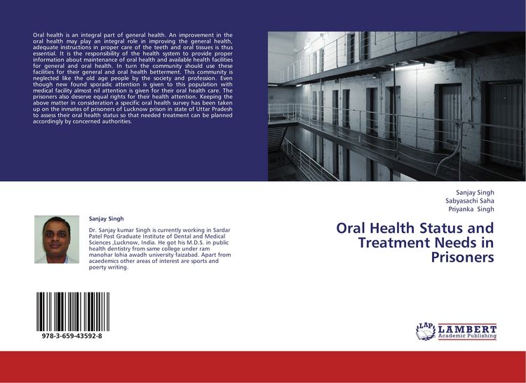 Produktbild: Oral Health Status and Treatment Needs in Prisoners