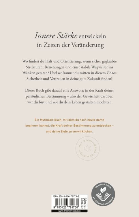 Produktbild: Die Kraft deiner Bestimmung