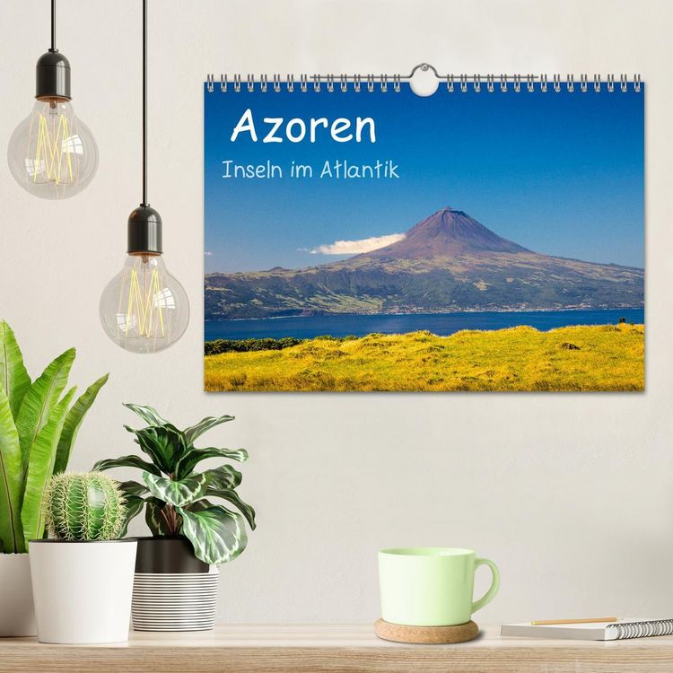 Produktbild: Azoren - Inseln im Atlantik (Wandkalender 2026 DIN A4 quer), CALVENDO Monatskalender