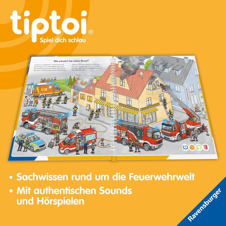 Tiptoi® Wieso? Weshalb? Warum? - Bei der Feuerwehr