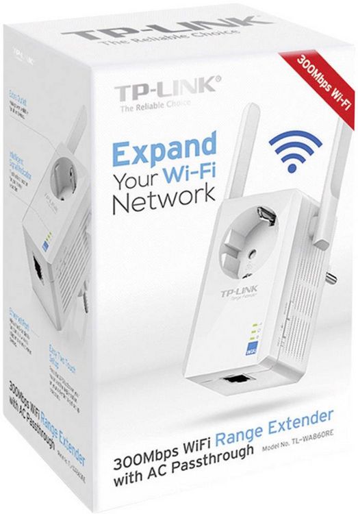 Produktbild: TP-LINK WLAN Repeater TL-WA860RE TL-WA860RE 300 MBit/s