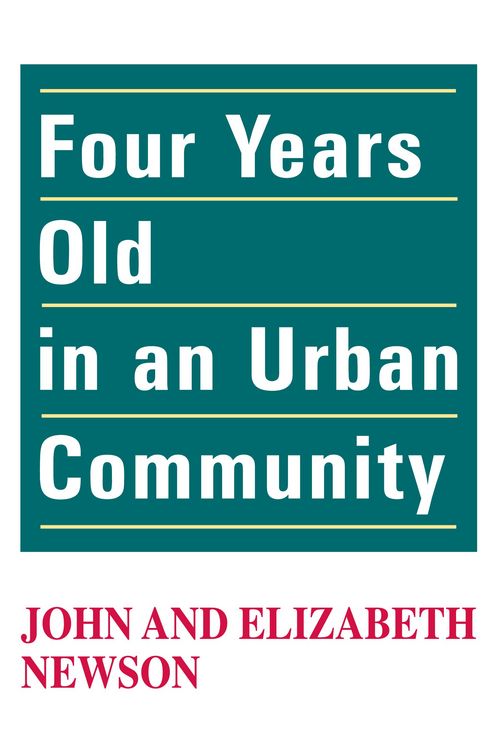 Produktbild: Four Years Old in an Urban Community