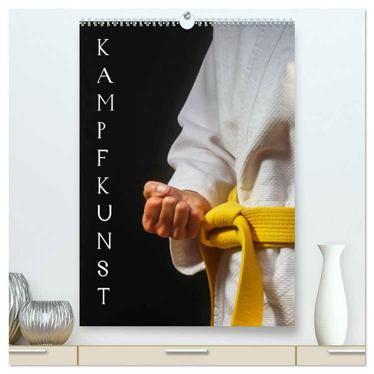 Produktbild: Kampfkunst (hochwertiger Premium Wandkalender 2026 DIN A2 hoch), Kunstdruck in Hochglanz