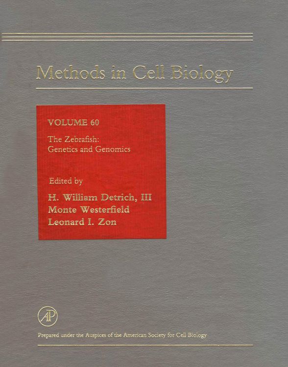 Produktbild: The Zebrafish: Genetics and Genomics