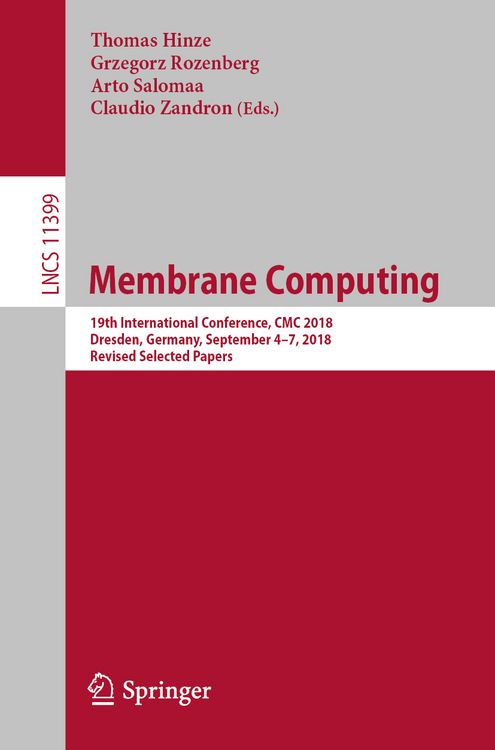 Produktbild: Membrane Computing