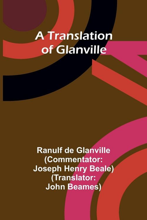 Produktbild: A translation of Glanville