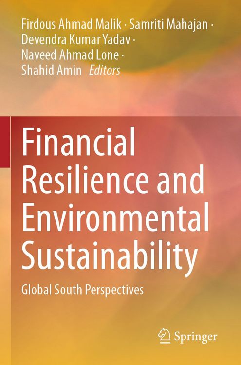 Produktbild: Financial Resilience and Environmental Sustainability