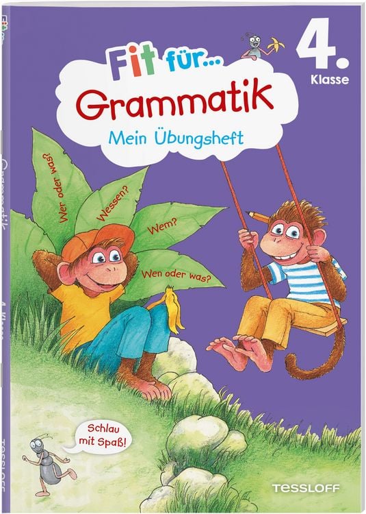 Produktbild: Fit f&uuml;r Grammatik 4. Klasse. Mein &Uuml;bungsheft