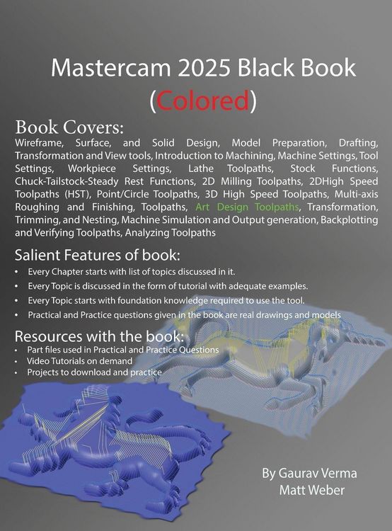 Produktbild: Mastercam 2025 Black Book