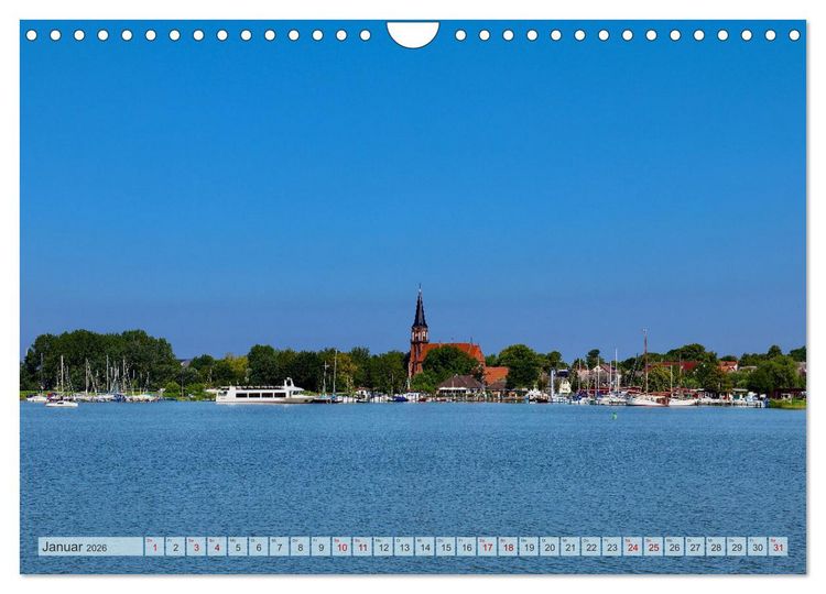 Produktbild: Fischland zwischen Ostsee und Bodden (Wandkalender 2026 DIN A4 quer), CALVENDO Monatskalender