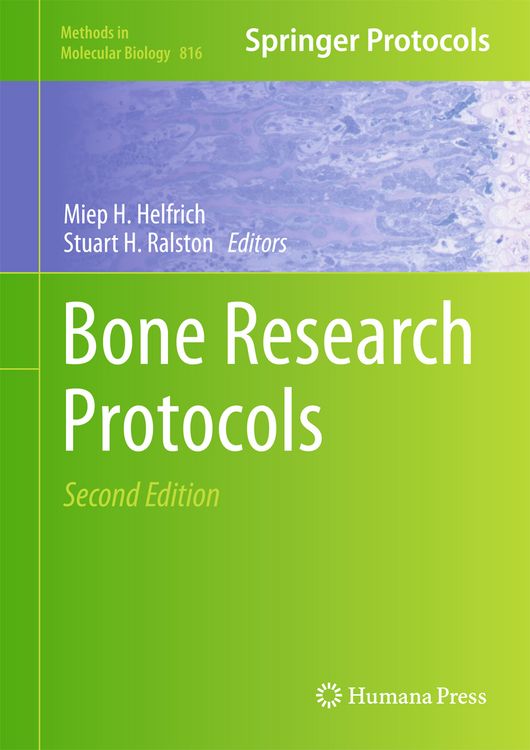 Produktbild: Bone Research Protocols