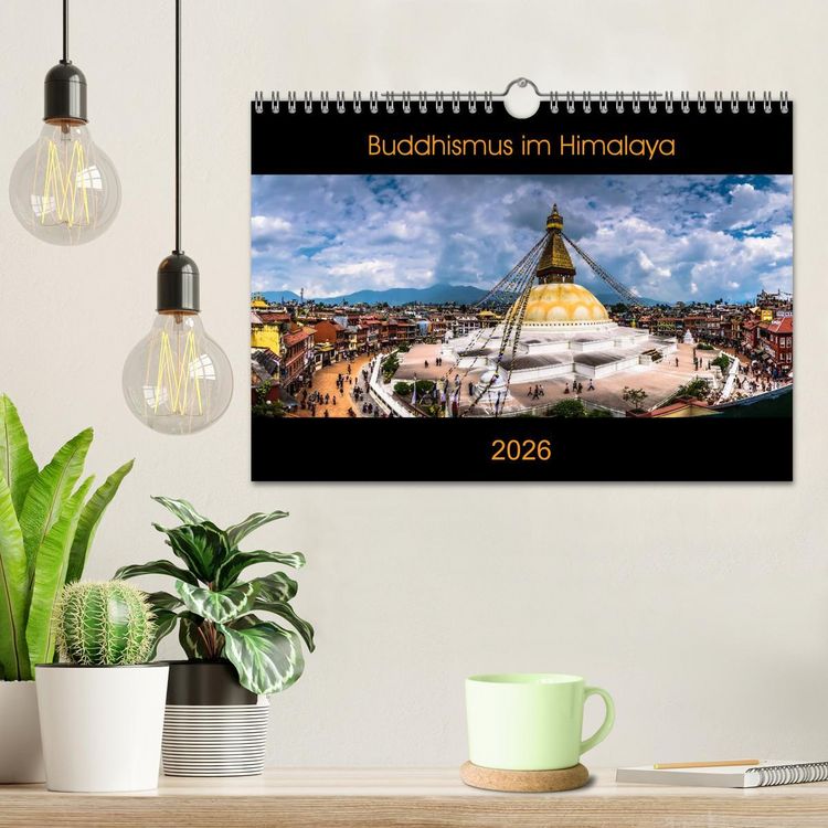 Produktbild: Buddhismus im Himalaya (Wandkalender 2026 DIN A4 quer), CALVENDO Monatskalender