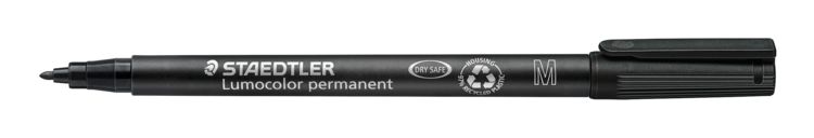Produktbild: STAEDTLER Universalstift Lumocolor 317 permanent M, schwarz