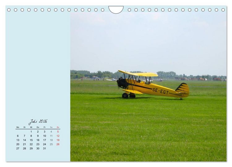Produktbild: Sportliche Kunstflieger (Wandkalender 2026 DIN A4 quer), CALVENDO Monatskalender