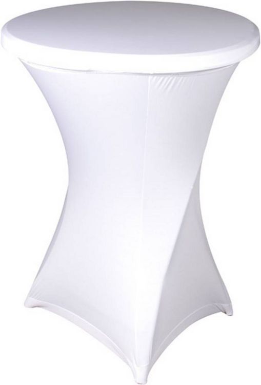 Produktbild: Perel Standing table cover Stehtisch&uuml;berzug Wei&szlig; FP200