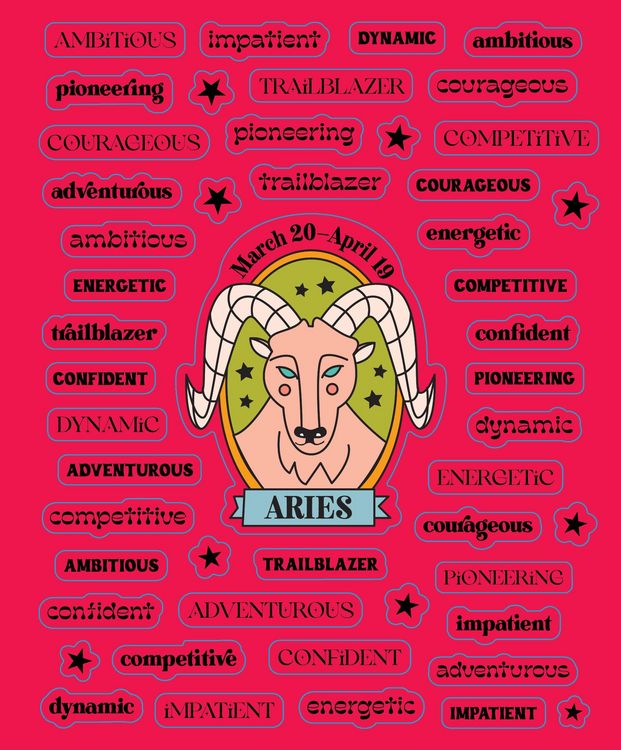 Produktbild: So. Many. Astrology Stickers.