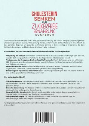 Produktbild: Cholesterin Senken und Zuckerfreie Ern&auml;hrung Kochbuch
