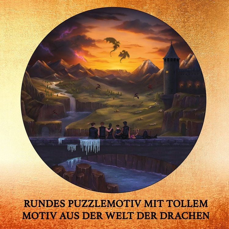 Produktbild: Fourth Wing Puzzle - Flame Section Mates