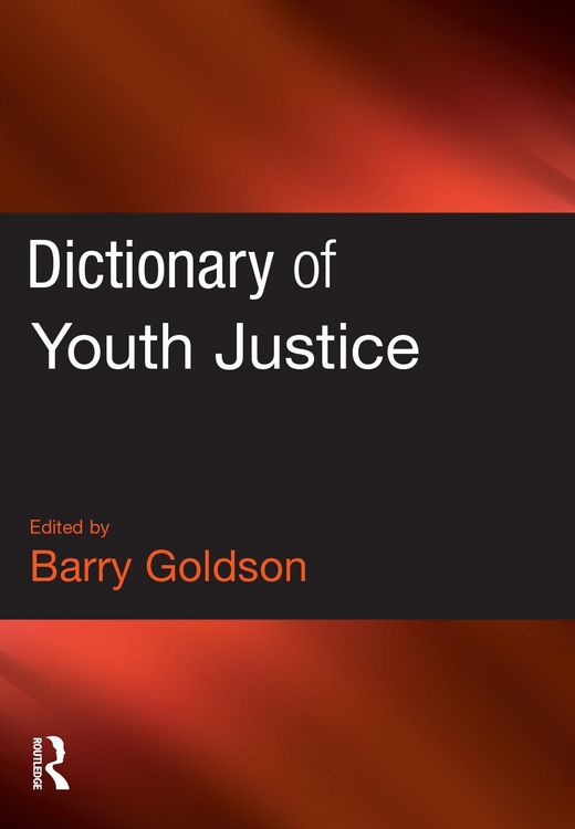 Produktbild: Dictionary of Youth Justice