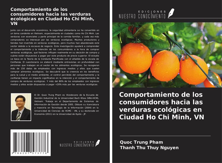 Produktbild: Comportamiento de los consumidores hacia las verduras ecol&oacute;gicas en Ciudad Ho Chi Minh, VN
