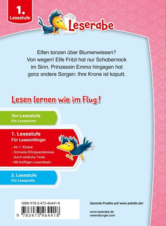 Produktbild: Leserabe Sonderausgaben - Magische Erstlesegeschichten von Elfen und Prinzessinnen
