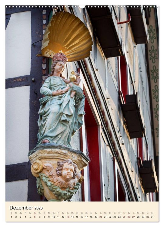 Produktbild: AHRWEILER - ALTSTADTIMPRESSIONEN (Wandkalender 2026 DIN A2 hoch), CALVENDO Monatskalender