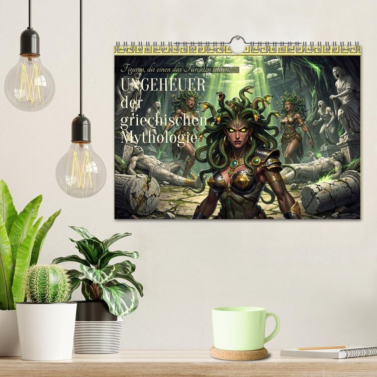 Produktbild: Ungeheuer der griechischen Mythologie (Wandkalender 2027 DIN A4 quer), CALVENDO Monatskalender
