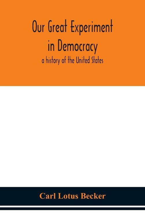 Produktbild: Our Great Experiment In Democracy