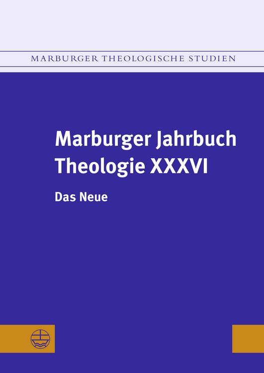 Produktbild: Marburger Jahrbuch Theologie XXXVI