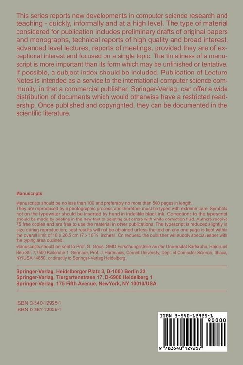 Produktbild: International Symposium on Programming