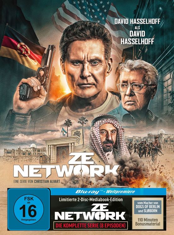 Produktbild: Ze Network - David Hasselhoff als David Hasselhoff | 2-Disc Mediabook B [2 BRs]