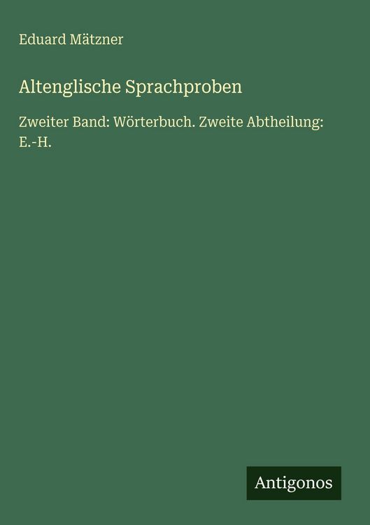 Produktbild: Altenglische Sprachproben