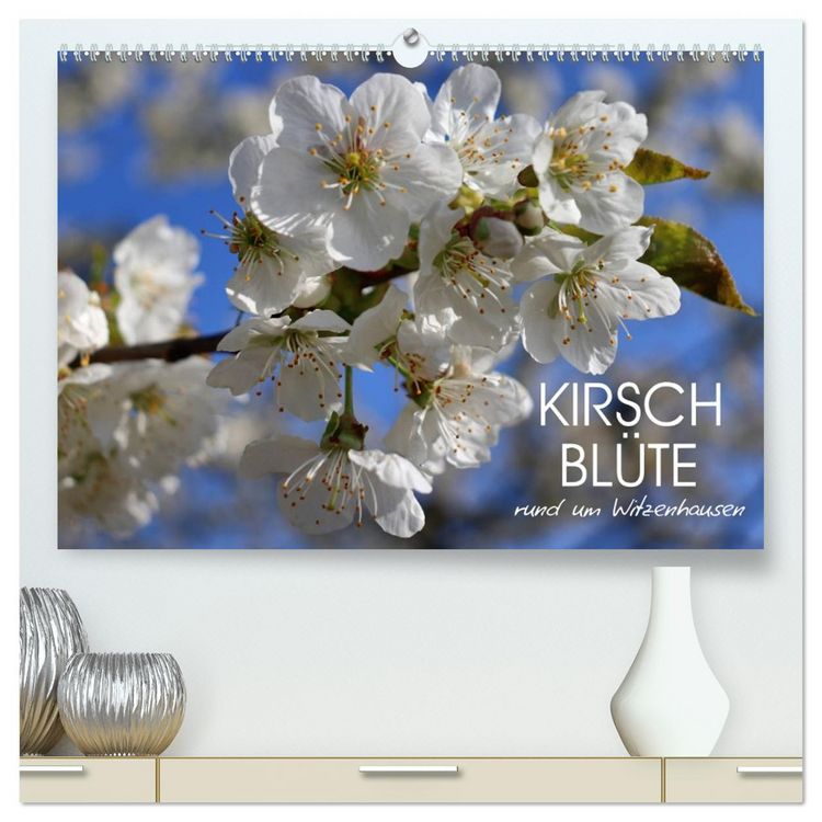 Produktbild: Kirschbl&uuml;te rund um Witzenhausen (hochwertiger Premium Wandkalender 2026 DIN A2 quer), Kunstdruck in Hochglanz