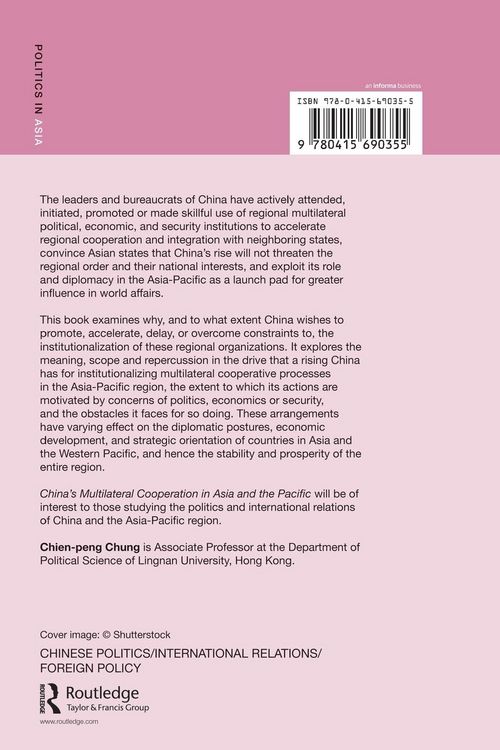 Produktbild: China's Multilateral Co-operation in Asia and the Pacific