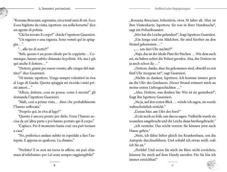 Produktbild: Langenscheidt Krimi zweisprachig Italienisch (A2/B1) - Incontri pericolosi