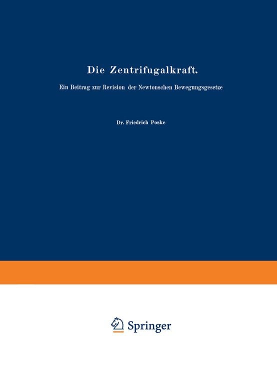 Produktbild: Die Zentrifugalkraft