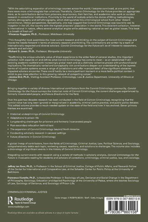 Produktbild: Convict Criminology for the Future