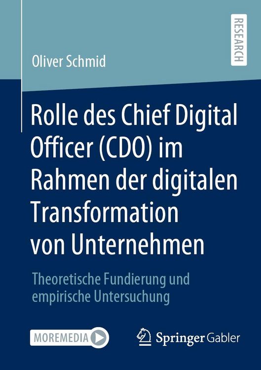Produktbild: Rolle des Chief Digital Officer (CDO) im Rahmen der digitalen Transformation von Unternehmen