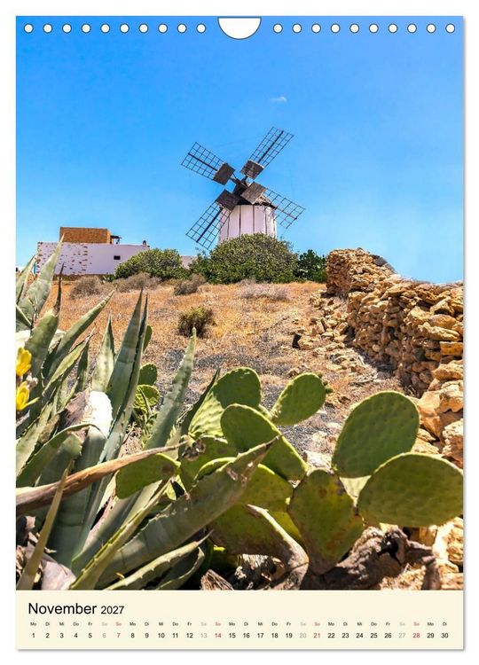 Produktbild: FUERTEVENTURA Bezaubernde Kanareninsel (Wandkalender 2027 DIN A4 hoch), CALVENDO Monatskalender