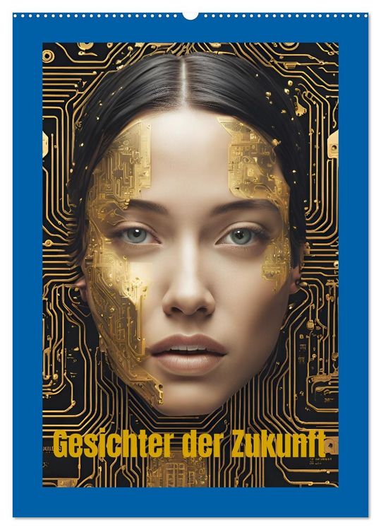 Produktbild: Gesichter der Zukunft (Wandkalender 2027 DIN A2 hoch), CALVENDO Monatskalender