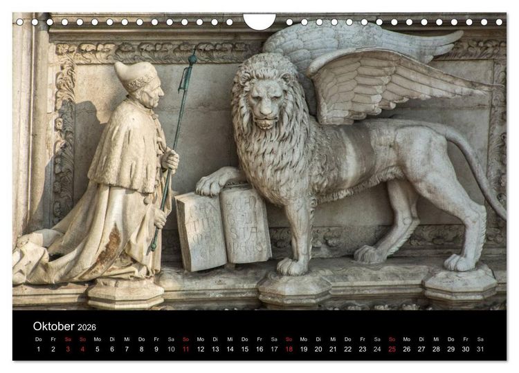 Produktbild: Venedig - la Serenissima (Wandkalender 2026 DIN A4 quer), CALVENDO Monatskalender
