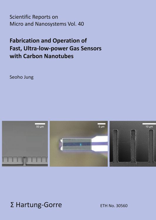 Produktbild: Fabrication and Operation of Fast, Ultra-low-power Gas Sensors with Carbon Nanotubes