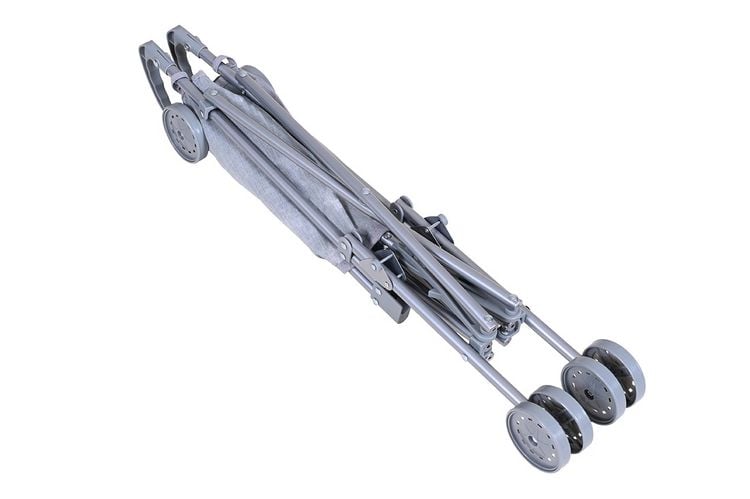 Produktbild: Knorrtoys 12642 - Puppenbuggy Sim Princess Blue, klappbar, Schieberh&ouml;he: 55 cm