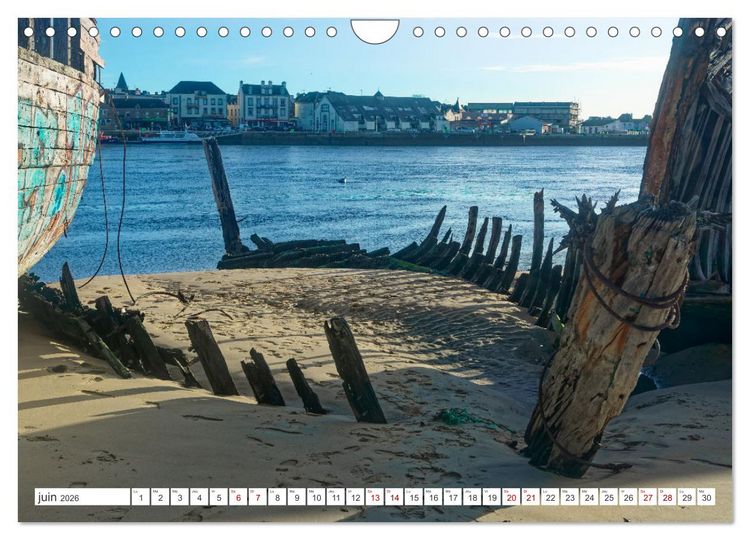 Produktbild: Morbihan, Sud Bretagne (Calendrier mural 2026 DIN A4 vertical), CALVENDO calendrier mensuel