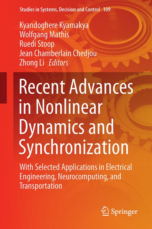 Produktbild: Recent Advances in Nonlinear Dynamics and Synchronization
