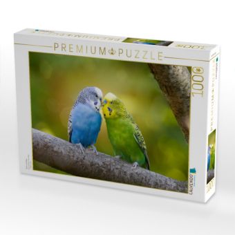 Produktbild: CALVENDO Puzzle Gr&uuml;n und blau | 1000 Teile Lege-Gr&ouml;&szlig;e 64x48cm Foto-Puzzle f&uuml;r gl&uuml;ckliche Stunden